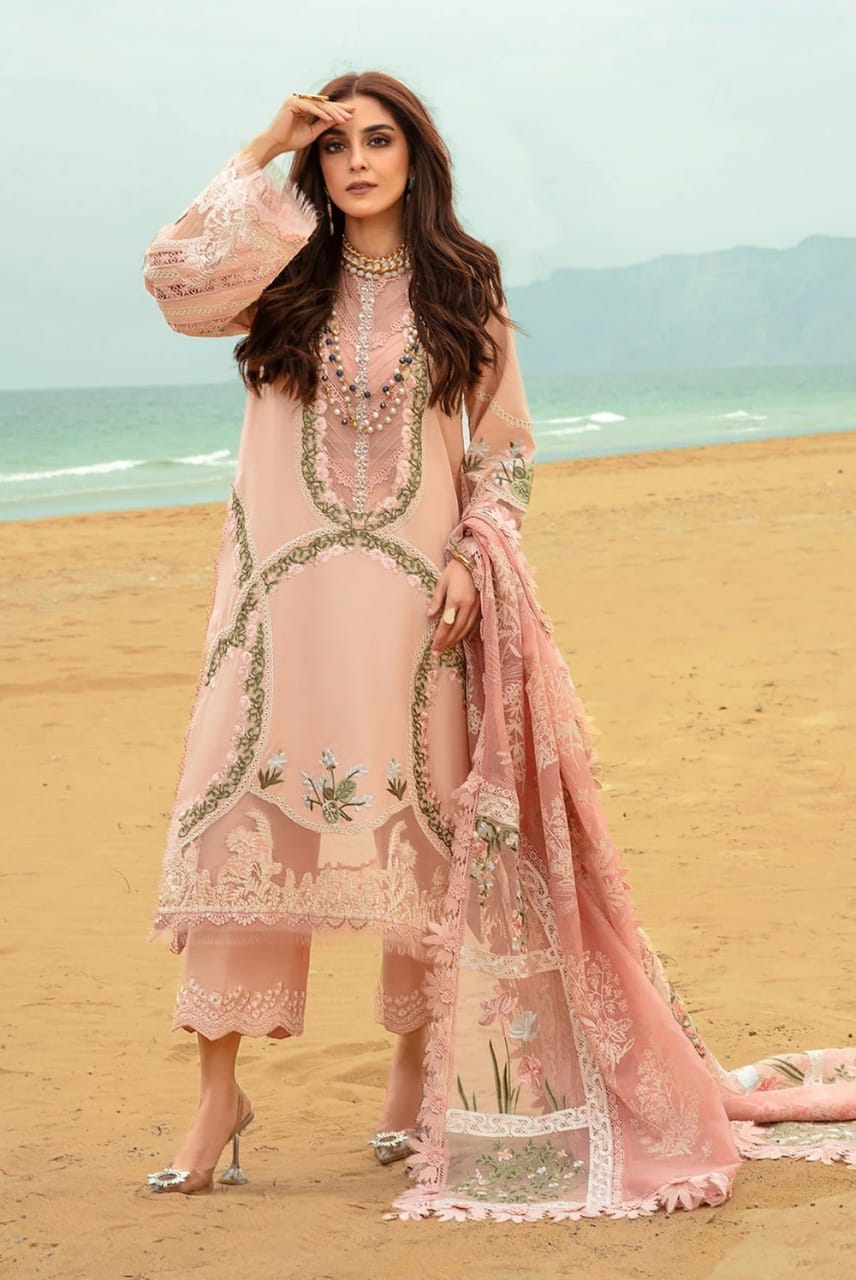 pink chikankari dress Pink Chikankari Kurta Set