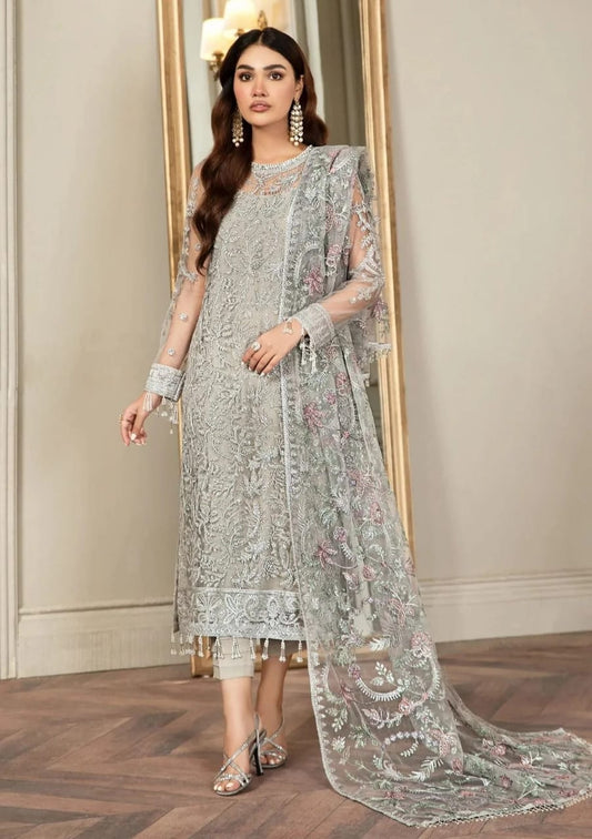 ZARIF Mehroze Festive Formals Embroidery 3piece Unstitched