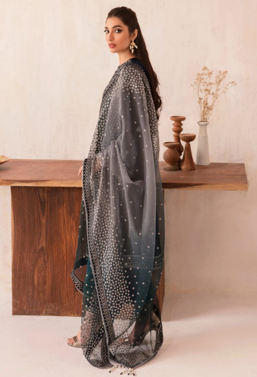 Jazmin Green Velvet Formal Collection 3pc 9000 Micro