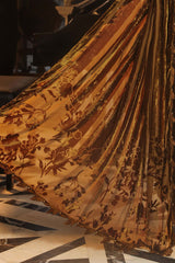 MB-033 | Luxury Chiffon 3 Piece Unstitched Suit 2026 – Multicolor Adda Work
