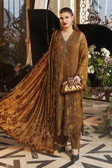 MB-033 | Luxury Chiffon 3 Piece Unstitched Suit 2026 – Multicolor Adda Work