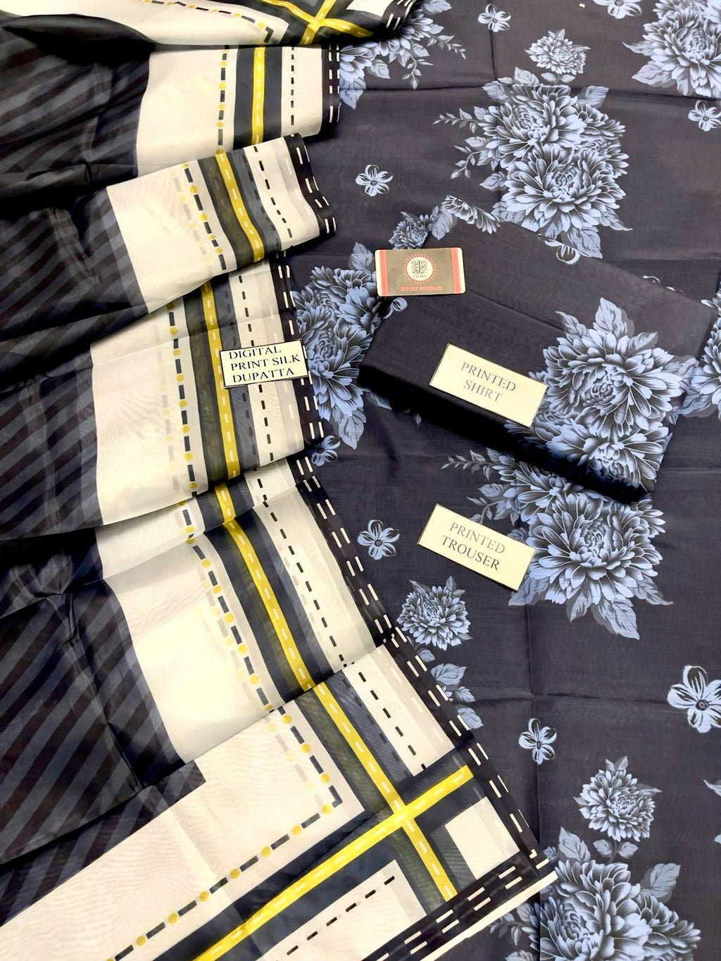 Floral Prints Swiss Lawn Digital 3pc