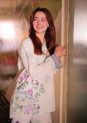 Haniya Amir Wear Silk Digital Print 3piece Unstitched