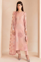 Jazmin Pink Raw Silk Embroidery New Arrival 3piece Unstitched