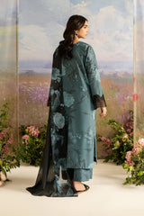 Iznik Digital Printed Lawn Emboidery 3Piece Unstitched