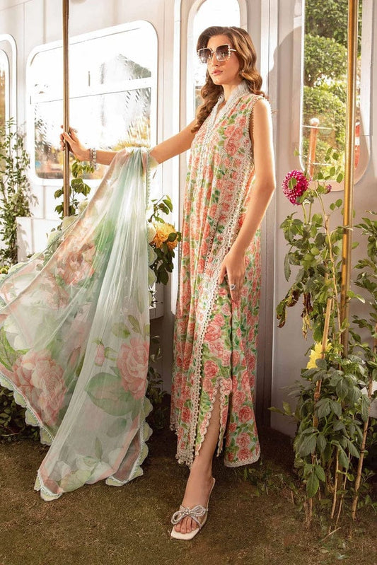 Maria B Ros Sky Pure Lawn Embroidery Collection