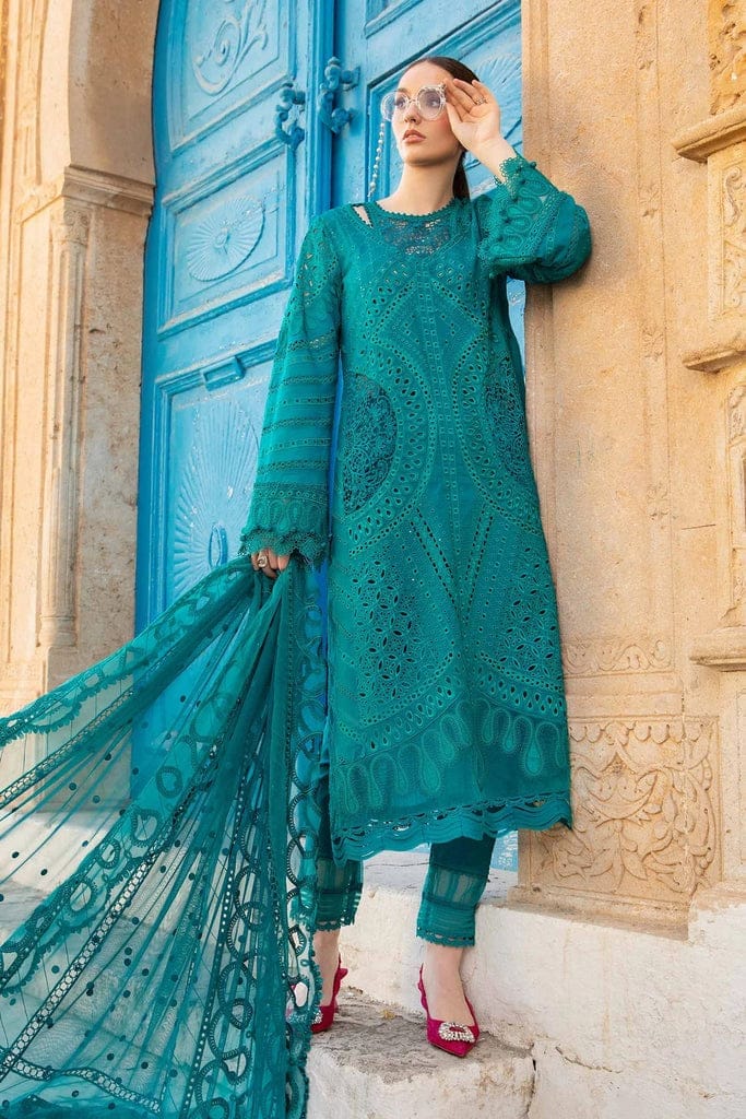 Maria b Green New Arrival Embroidery Chikankari Dress 3pc GoodLuck Collections Maria b Green New Arrival Embroidery Chikankari Dress 3pc GoodLuck Collections