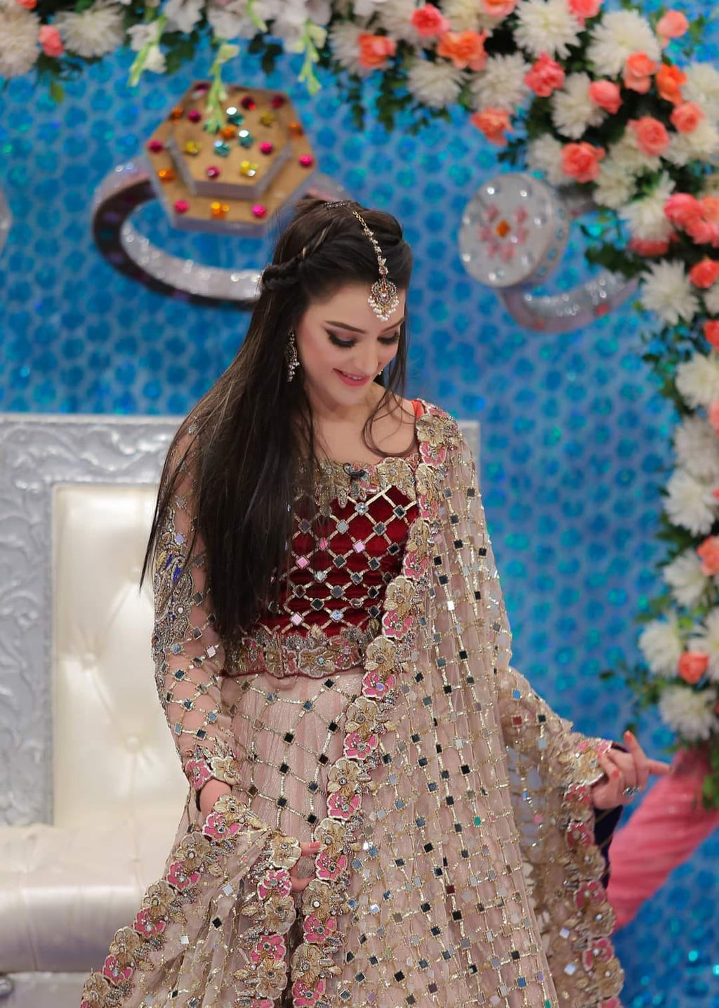 Kashee Wedding Collection Soft Net Maxi