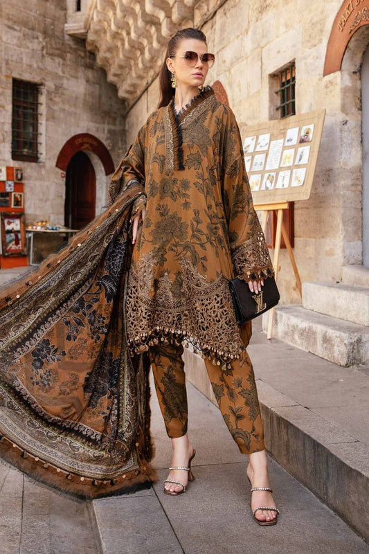 Maria B Carmel New Arrival Embroidery Dress Mid Summer Collection