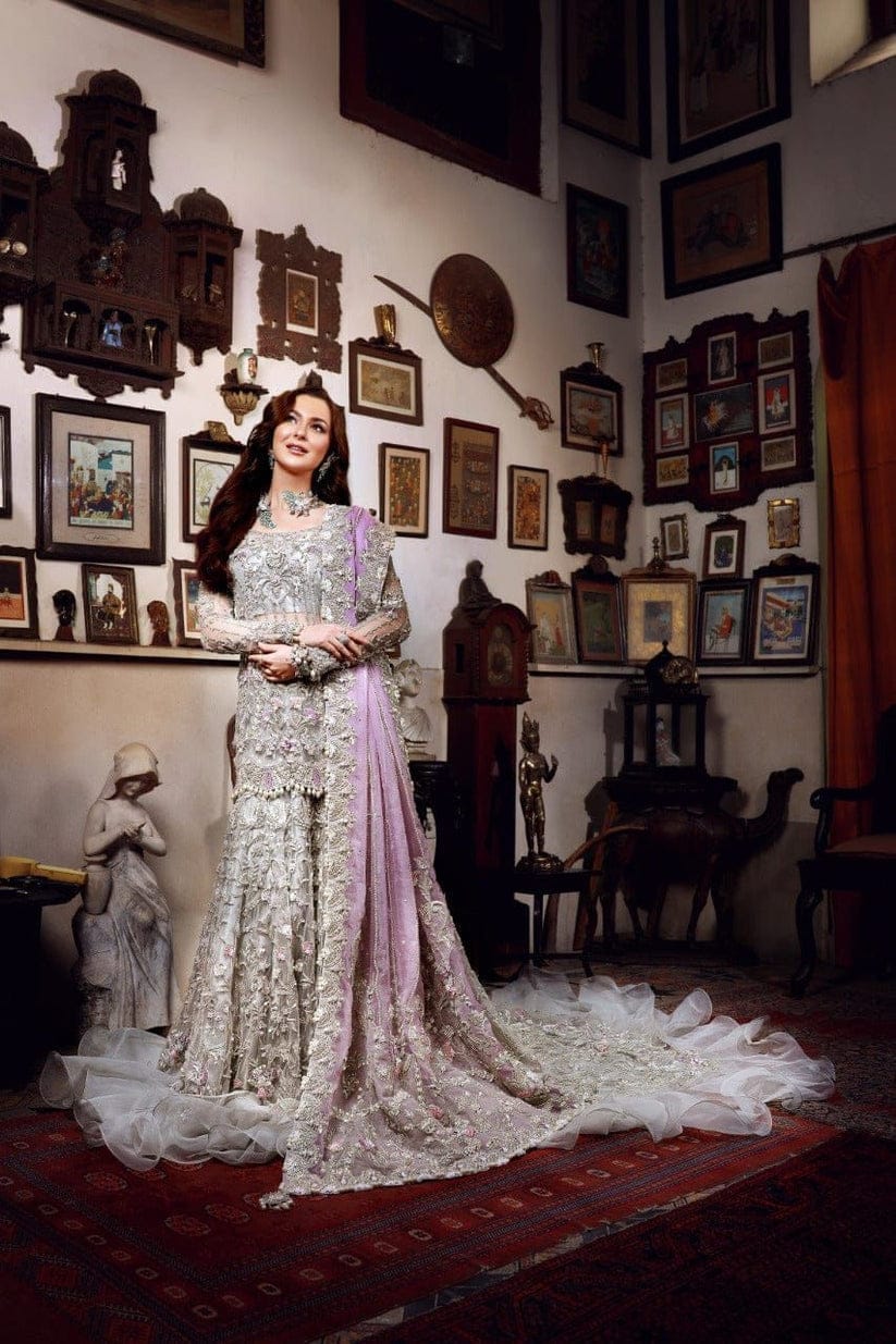 Hania Amir Wear Wedding Collection Gharara Soft Net 3pc Dress