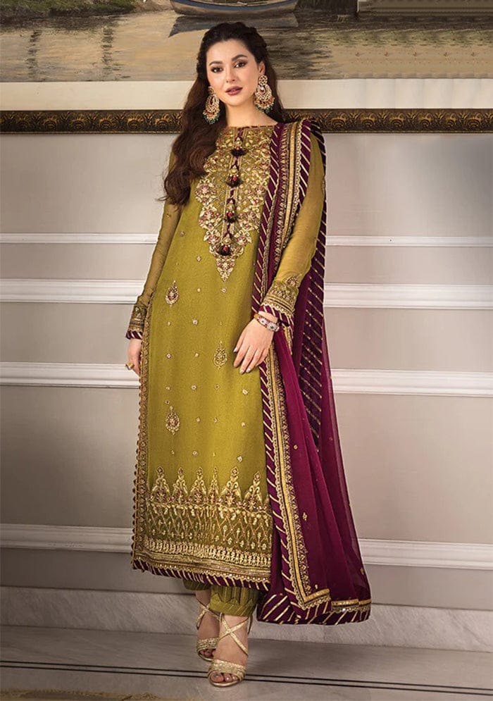 A.F Green Sami Pure Chiffon Formal Collection 3pc