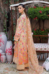 Rajbari Chikankari Lawn Embroidery Dress 3pc Unstitched