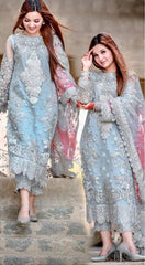 Laam organza Embroidery Formal Collection 3piece Unstitched