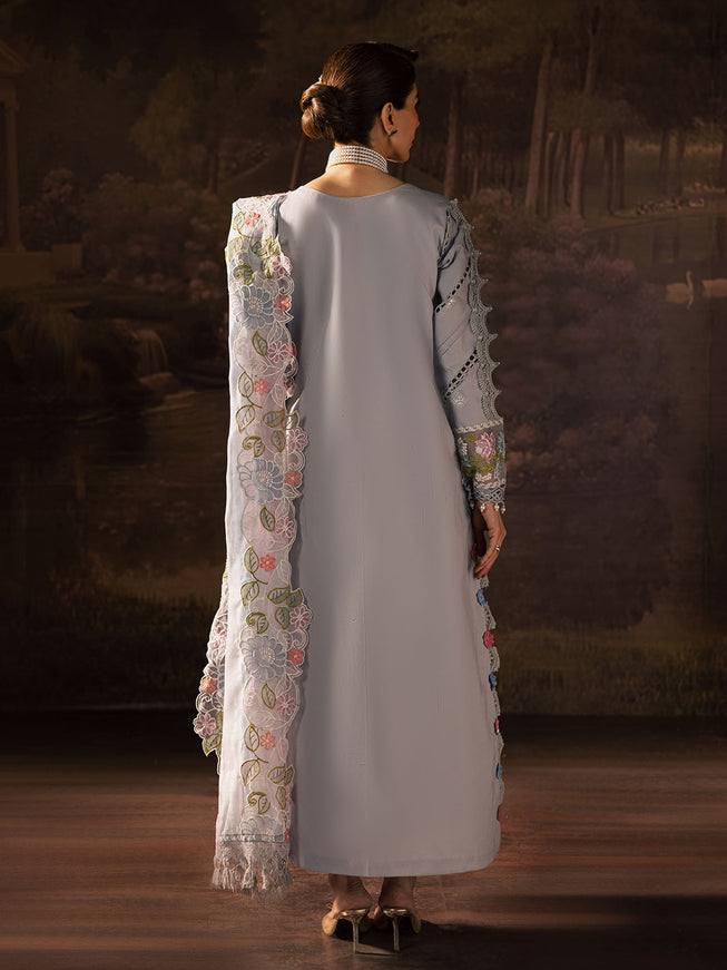 Parishay Lawn Chikankari Luxury Embroidered Lawn 3pc Unstitched