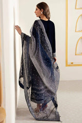 Jazmin Blue Micro 9000 Velvet Formal Collection 3piece Unstitched