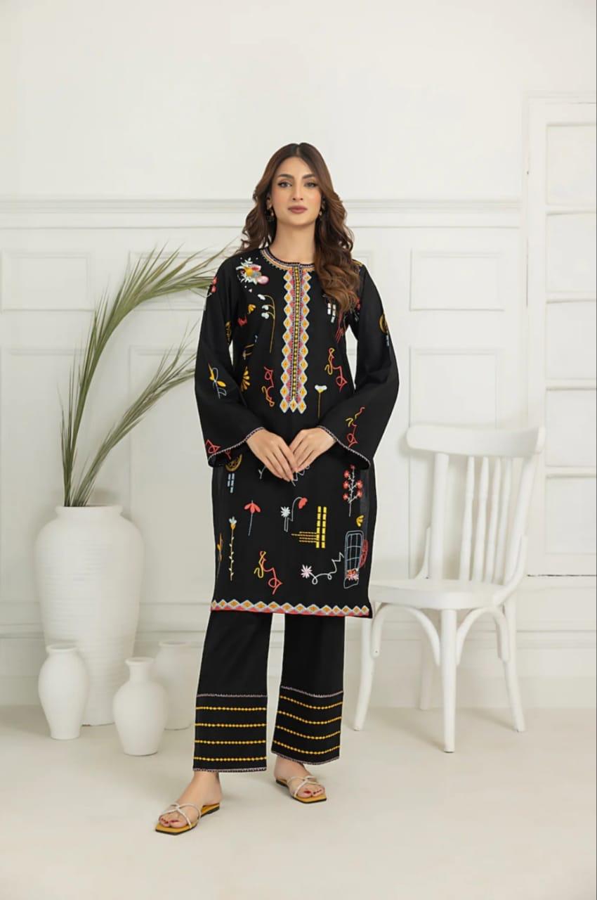 Stitched Collection 2pc Embroidery Cotton Lawn