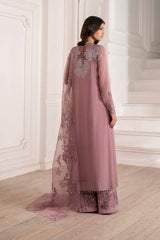 Iznik Pink Exclusive Chiffon Formal Collection 3piece Unsittched