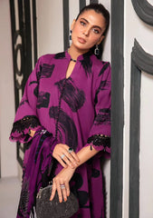 Maria B Purple New Arrival Print & Embroidery Collection 3pc