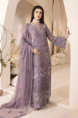Lavish Pareesa Luxury Chiffo Embroidery 3piece Unstitched