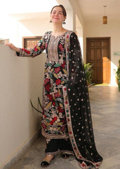 Rang Rasiya Black Chiffon Embroidery Best Artical 3piece Unstitched
