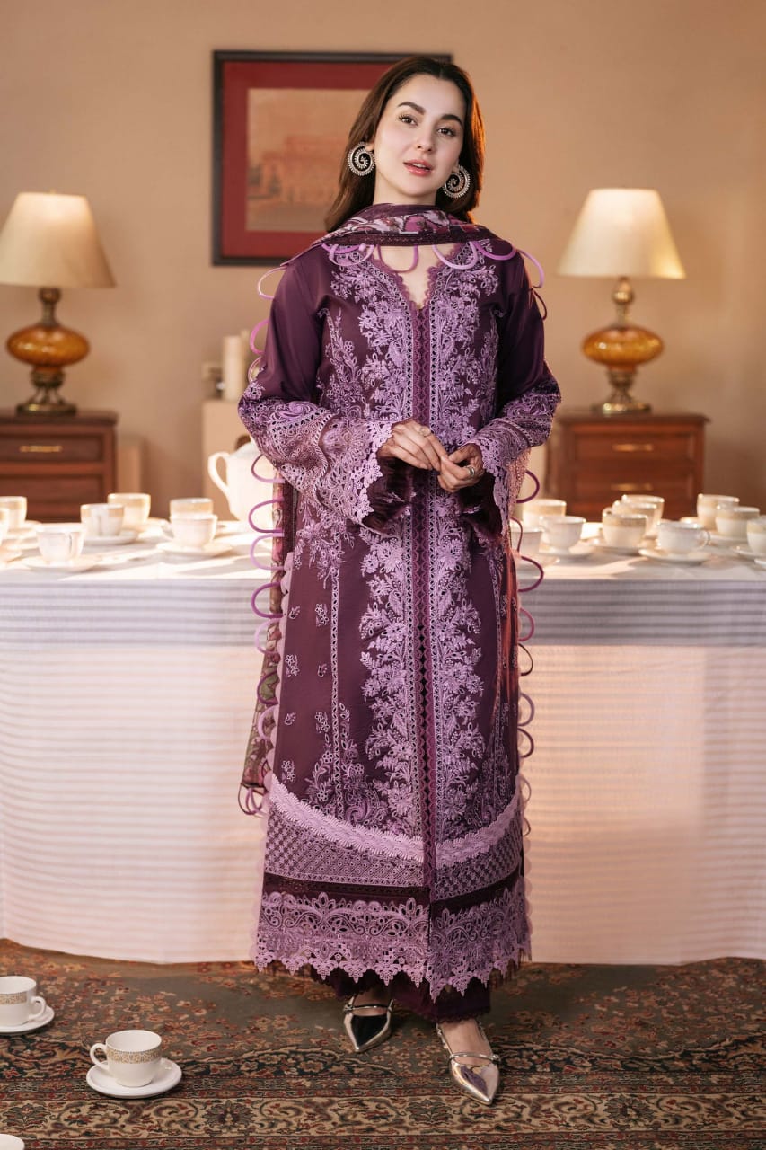 Jade x Hania Aamir Ombre Intezar Lawn Embroidery 3piece Unstitched