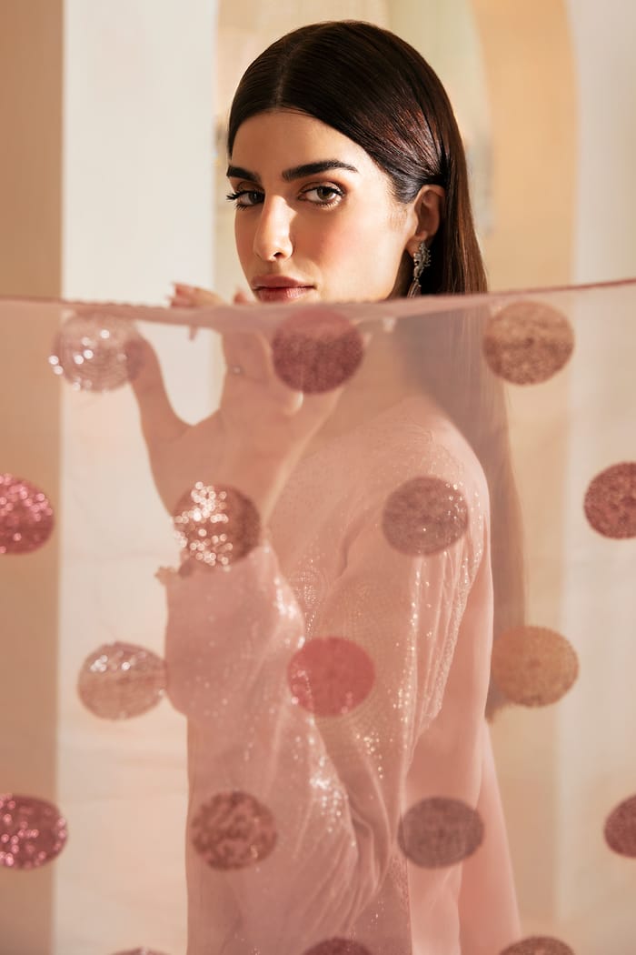 Jazmin Pink Raw Silk Embroidery New Arrival 3piece Unstitched