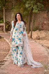 New arrival Aneelas lawn heavy embroidery