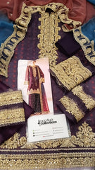 Jazmin New Arrival Chiffon Embrroidery 3piece Unstitched