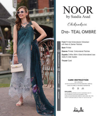 Saadia lawn unstiched silk dupata