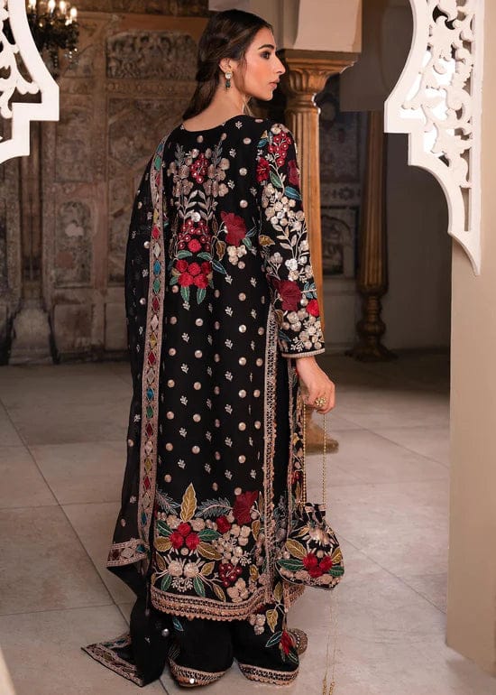 Rang Rasiya Black Luxury Chiffon Embroidery Collection 3pc