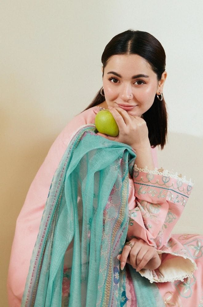Zara Shahjahan Pink Lawn Embroidery Dress 3pc GoodLuck Collections Zara Shahjahan Pink Lawn Embroidery Dress 3pc GoodLuck Collections