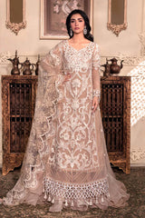 Maria B Luxury Handwork Heavy Embroidered Organza Wedding Dress