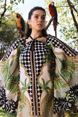 Maria B Black Skin Mprints Spring Summer'26 Lawn Embroidery 3pic Unstitched