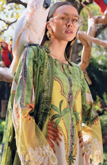 Maria B Green Mprints Spring Summer'26 Lawn Embroidery 3pic Unstitched