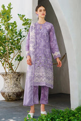 Baroque Purple Summer Collection New Arrival Lawn Chikankari