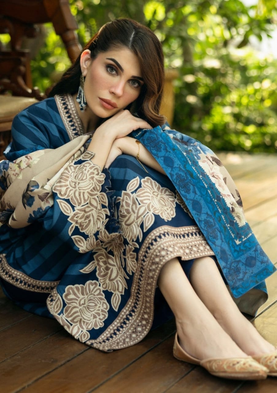 Z.C Zinc Lawn Embroidery Summer Collection 3pc Unstitched