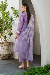 Baroque Purple Summer Collection New Arrival Lawn Chikankari