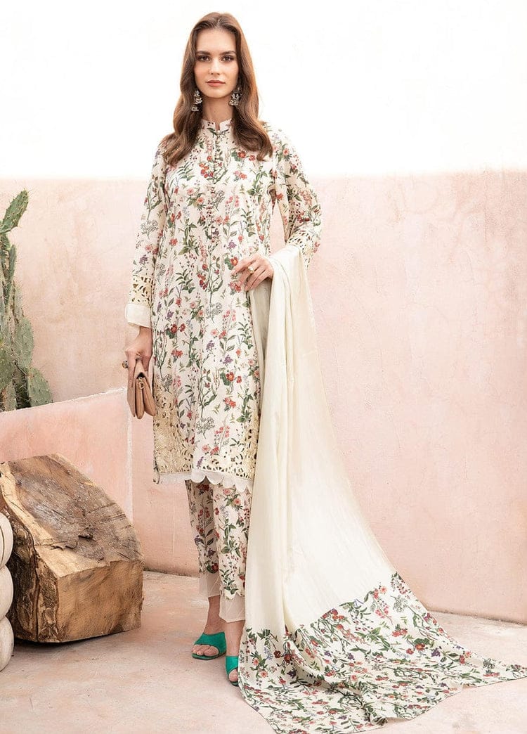 Maria B Skin Pure Lawn Embroidery 3PC