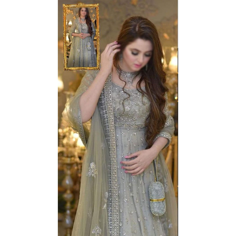 FAIZA SAQLAIN MAXI  NET FABRIC WEDDING COLLECTION