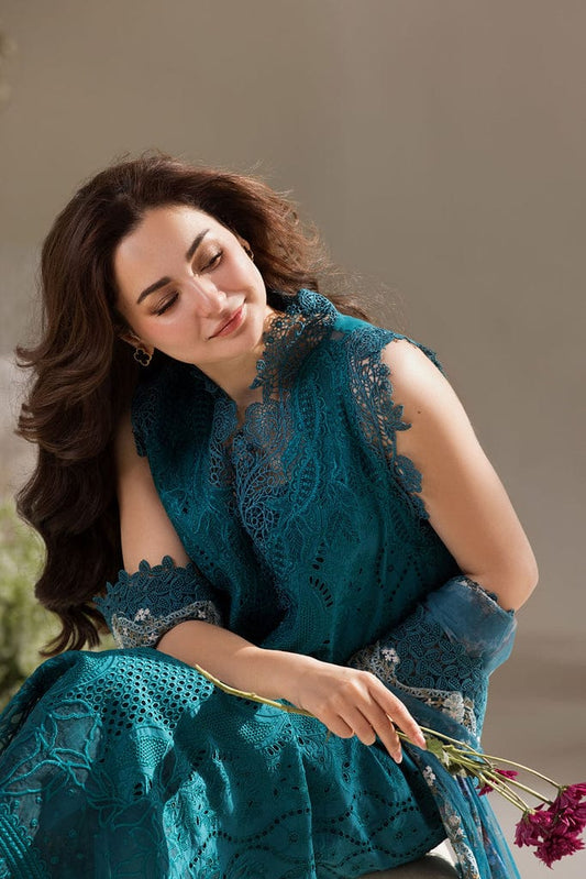 Sobia Nazir Zinc Lawn Chikankari Embroidery 3pc Unstitched