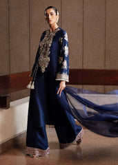 Hussain Rehar Raw Silk Luxury Collection 3 Pieces Unstitched