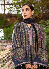 Maria B Blue 2024 Pure Lawn Embroidery New Arrival 3PC