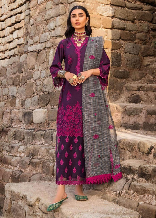 Zainab Chottani Luxury Embroidered Chikankari Dress