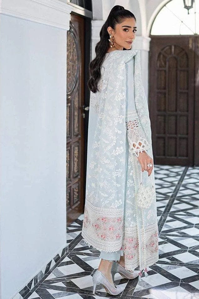 Qalamkar Luxury Dress Embroidery Collection Unstitched.