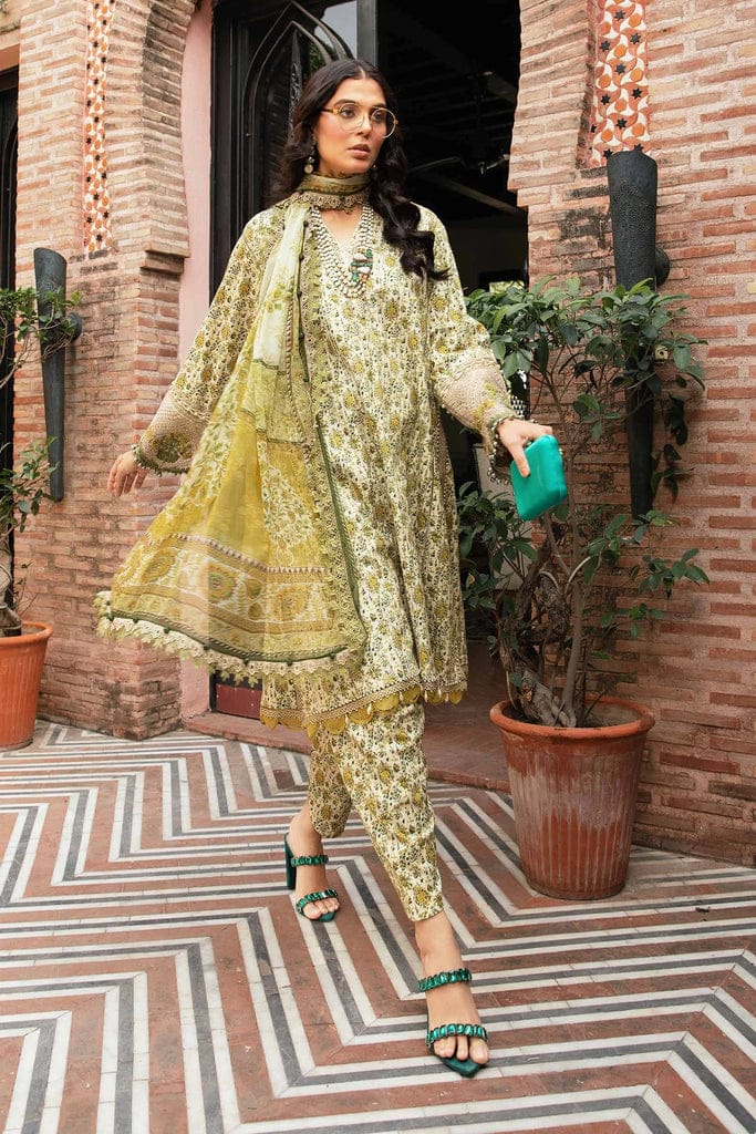 Maria B Green New Arrival Print Embroidery Collection