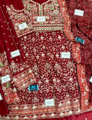 BC-CH14-05 | Chantele Chiffon 3 Piece Unstitched Suit 2026 – Heavy Sequin Work