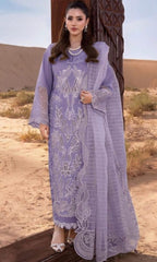RR  GL-71030 Premium Bareeza Lawn Emb 3 Piece Unstitched Suit With Khaddi Net Dupatta 2026