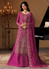 EA Premium Chiffon Emb Adda Work 3 Piece Unstitched Suit