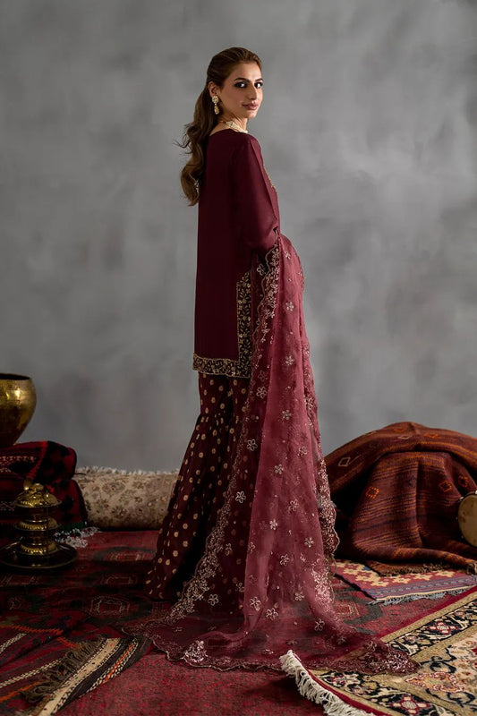 IZ Chiffon Sequence Adda Work 3 Piece Unstitched Suit
