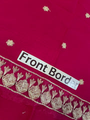 KF GL-71062 Premium Chiffon Emb 3 Piece Unstitched Suit With Emb Dupatta 2026